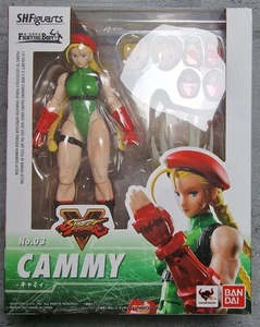 Bandai S H Figuarts Cammy Street Fighter V 6 Action Figure NEW - OPENED - RARE - Picture 1 of 2