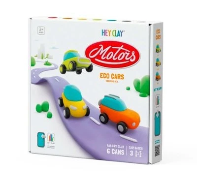 5904754604420 Hey Clay Eco Cars Plastic Clay Tm Toys