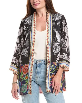 Johnny Was Jade Reversible Silk Kimono Women's - Image 1 of 3