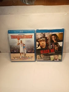 2 Blueray Movies Thunder Struck And Reach Me New Sealed Stallone - Picture 1 of 4