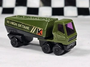 Vintage Matchbox Lesney Superfast #63-F Freeway Gas Tanker 95 High Octane Truck - Picture 1 of 10