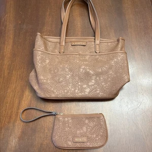 Rosetti Tessa Tote Bag Tortoise Shell Style With Wristlet/Wallet - Picture 1 of 11