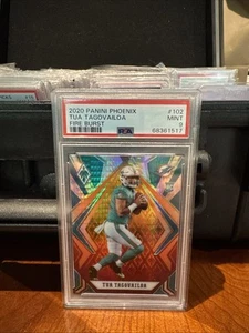 2020 Panini Phoenix - Rookies Fire Burst #102 Tua Tagovailoa (RC). PSA10 - Picture 1 of 2