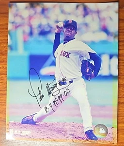 Pedro Martinez Boston Red Sox autographed 8x10 Inscribed CY Young - Picture 1 of 3