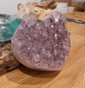 Amethyst Herz, Handstück, Rohstein - Bild 1 von 5
