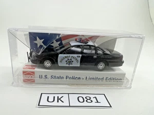 BUSCH Chevrolet Caprice "California" #47671 Black H0 1:87 "SKU UK081" Ref. F008 - Picture 1 of 7