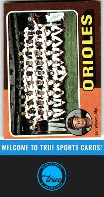 1975 Topps Mini #117 Baltimore Orioles / Earl Weaver - Image 1 of 2