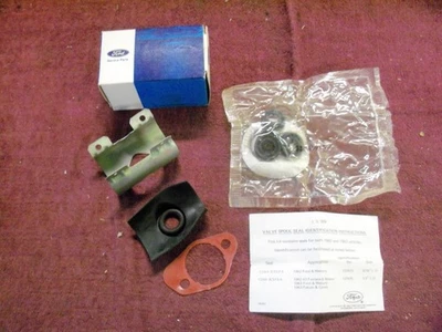 Kit de válvula de control de dirección asistida Ford 1962-1963, NOS C2AZ-3A650-B Galaxie, Fairl Foto 1 de 4