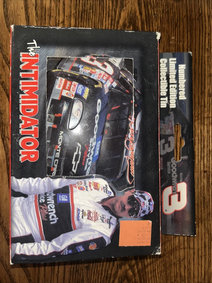 NASCAR 2000 Dale Earnhardt Playing Cards Numbered 2 Decks Collectible Tin