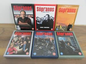 The Sopranos Complete Series Seasons 1-6 DVD Boxsets Warner Home HBO Region 2