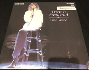 Barbra Streisand: One Voice LD LaserDisc 1986 PA-87-204. NOS Sealed!