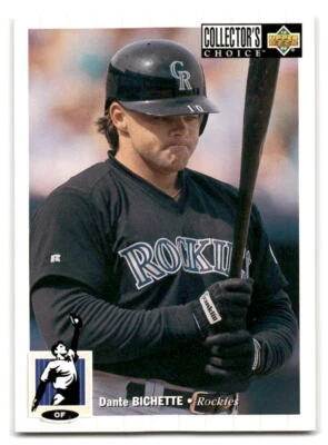 Dante Bichette 1994 Collector's Choice Baseball #52 Colorado Rockies - Image 1 of 2