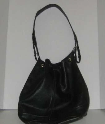 BOLSO DE MANO ELEGANTE BOHO DE COLECCIÓN GRANDE DE CUERO ITALIANO BOLSO PAOLA CELLINI Foto 1 de 4
