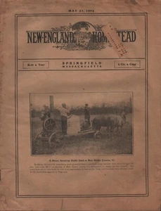 New England Homestead - May 21, 1904 - Newspaper - Springfield, Massachusetts - Picture 1 of 2