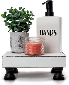 Decorative Wood Riser for Your Kitchen or Bathroom Farmhouse Decor - Beautiful P - Picture 1 of 12