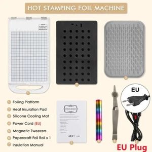 Glimmer Hot Foil System For DIY Scrapbooking Card Making Foil Roll Transfer - Picture 1 of 6