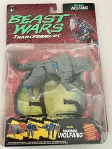 Transformers Beast Wars Maximal Deluxe Wolfang Action Figure Kenner BNIB scuffed - Picture 1 of 12