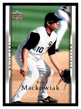 2007 Upper Deck #82 ROB MACKOWIAK Chicago White Sox