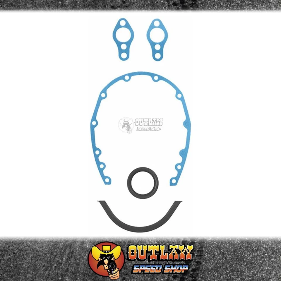 FELPRO TIMING COVER GASKET SET FITS SMALL BLOCK CHEV 1957-93 - FETCS45121 - image 1 of 1