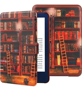 Funda para Folio de 6 Pulgadas Ultra Delgada Cuero PU Cubierta con Auto Sleep and Wake - Imagen 1 de 6