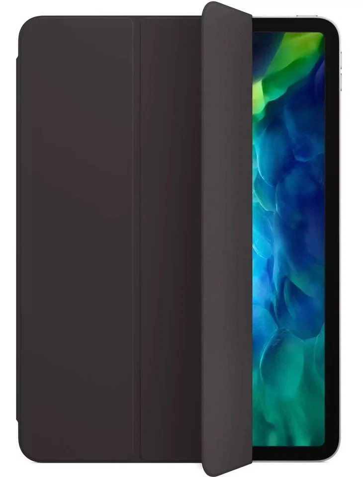 Official Apple iPad Pro 11" Gen 4 3 2 1 Smart Folio Case Black MJM93ZM/A - Image 1 of 4
