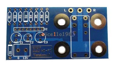 Dual channel UPC1237 Speaker Protection Board PCB Delay DC Protection - Image 1 of 3