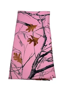 Pink Snowfall by True Timber for Springs Creative Fabric Remnant 27" x 30" - Picture 1 of 2