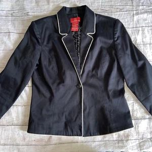 oscar de la renta Blazer Black 10 V12 - Picture 1 of 6