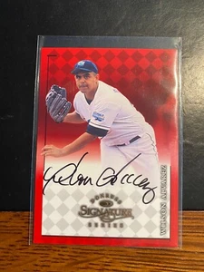 Donruss Signature Series Wilson Álvarez 1998 ¡rojo automático! ¡COMO NUEVO! ¡ENVÍO DE $1! "A" - Imagen 1 de 2