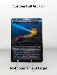 Alhammarret's Archive Foil Custom sticker on bulk MTG Commander - Bild 1 von 2
