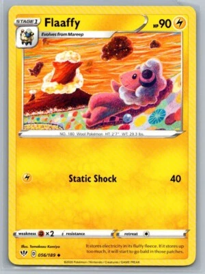 Flaaffy 56/189 Darkness Ablaze Uncommon Pokemon TCG 2020 - Image 1 of 2