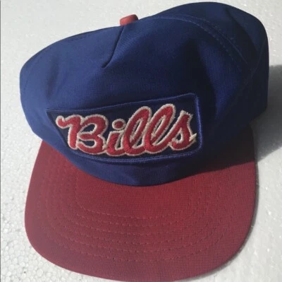 Buffalo Bills NFL Azul Rojo SnapBack Vintage Parche Camionero Semco Sombrero Foto 1 de 4