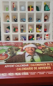 đŸ”¥NATIONAL LAMPOON'S CHRISTMAS VACATION ADVENT CALENDAR!! 24PCS. INCLUDED!*USED* - Picture 1 of 12