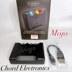 CHORD Electronics Mojo Portable Headphone Amplifier USB DAC Black MOJO - Picture 1 of 11