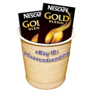 Nescafe Gold Blend coffee 73mm incup drinks in cup vending machines Klix Darenth - Picture 1 of 18