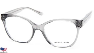 NEW MICHAEL KORS MK4055 Chesapeake 3345 GREY CRYSTAL EYEGLASSES 52-17-140 B45mm - Picture 1 of 12