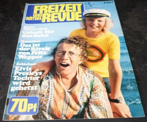 Freizeit Revue 35/1973 Dieter T.Heck,Dunja Rajter,Elvis,Christian Anders,Roger M - Bild 1 von 9