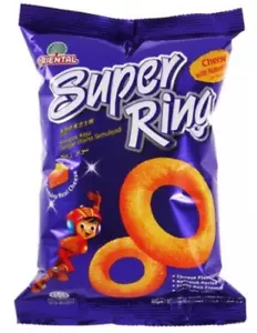 Super Ring Cheese Flavored Snack 60g ishowspeed favourite - Picture 1 of 2