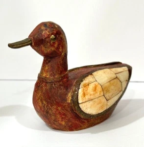 Vintage Handcrafted drift Wood Duck - Picture 1 of 13