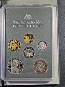 1995 AUSTRALIA 6 coin PROOF Set - WW II Weary Dunlop - OGP & COA - Picture 1 of 11