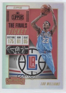 2018-19 Panini Contenders The Finals Ticket /99 Louis Williams Lou Williams #88