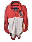 ECKO Unltd Jacket  Men’s XXL Red Full Zip Up Classic Track Suit Athletic 2XL