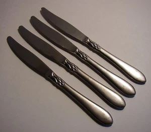 4 Stück Onieda Simba 18/0 Edelstahl Tafelmesser 9,5 Zoll - Bild 1 von 4
