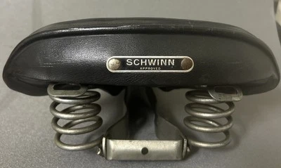 Asiento de bicicleta negro aprobado por Schwinn T85 vintage Cruiser Foto 1 de 4