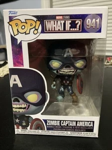 Funko Pop! Vinyl: Marvel - Zombie Captain America #941 New - Picture 1 of 6