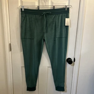 NWT Star Above Women's Lounge Sleep Jogger Pants Green SIZE 2XL - Picture 1 of 22