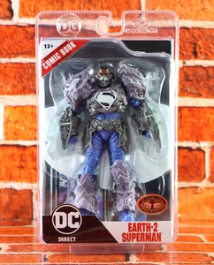 McFarlane DC Direct Earth-2 Superman Ghosts Of Krypton Platinum Edition - Picture 1 of 6
