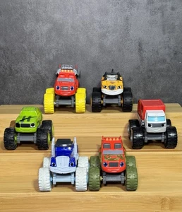 Blaze and the Monster Machines Druckguss Trucks verschiedene 6 Stück - Bild 1 von 5