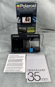 Vintage POLAROID 35mm SLIDE MOUNTER in box - Cuts & Mounts film - NOS NEW - Picture 1 of 11
