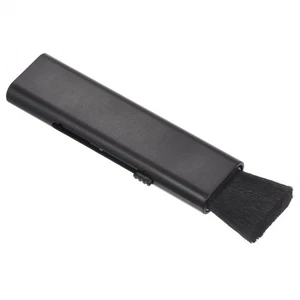 Keyboard Cleaning Brush,Double Head Telescopic Groove Cleaning Brush Black - Afbeelding 1 van 6